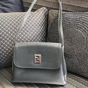 FENDI Evening Bag In Silver “Just the Right Size”